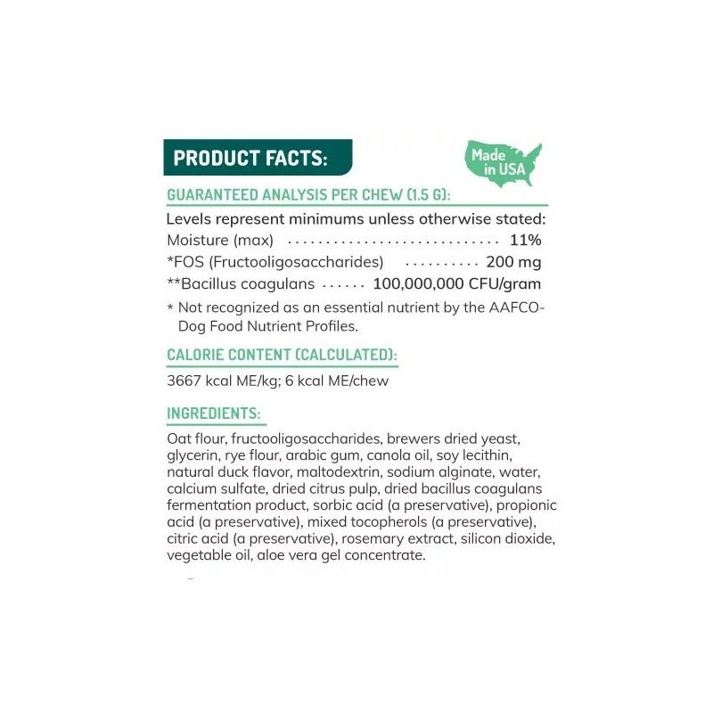 Probiotic for Dogs & Cats, Travel Pack (6) - Digestive