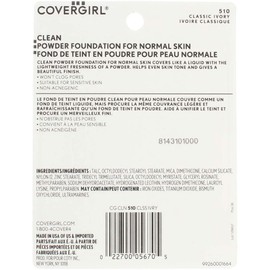 Cover Girl 05670 510clsivr Classic Ivory Simply Powder™ Foundation