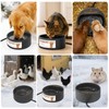Billionchains Dog Heated Water Bowl for Outdoor No Freeze Water