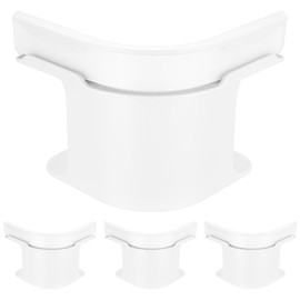 Xujinsongg 4 Pcs Bed Sheet Holder with Lock Strips, Bedsheet Locks Clips, White