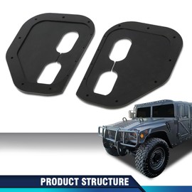 PIT66 Hood Rubber Seal Kit Fit all Hummer H1 or military Hmmwv M998 M1045 M1114 M1151 M1123