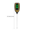 4‑in‑1 Soil Moisture Temperature Light PH Tester Meter Gardening Tools