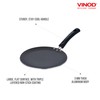 Vinod Cookware Concave Tortilla Pan (Roti Tawa) with Induction Base