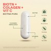 Biotina Pura Colageno Hidrolizado Con 60 Capsulas Sabor Sin sabor