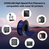 VOXELAB High Speed PLA Filament 1.75mm, Rapid PLA Support 500mm/s