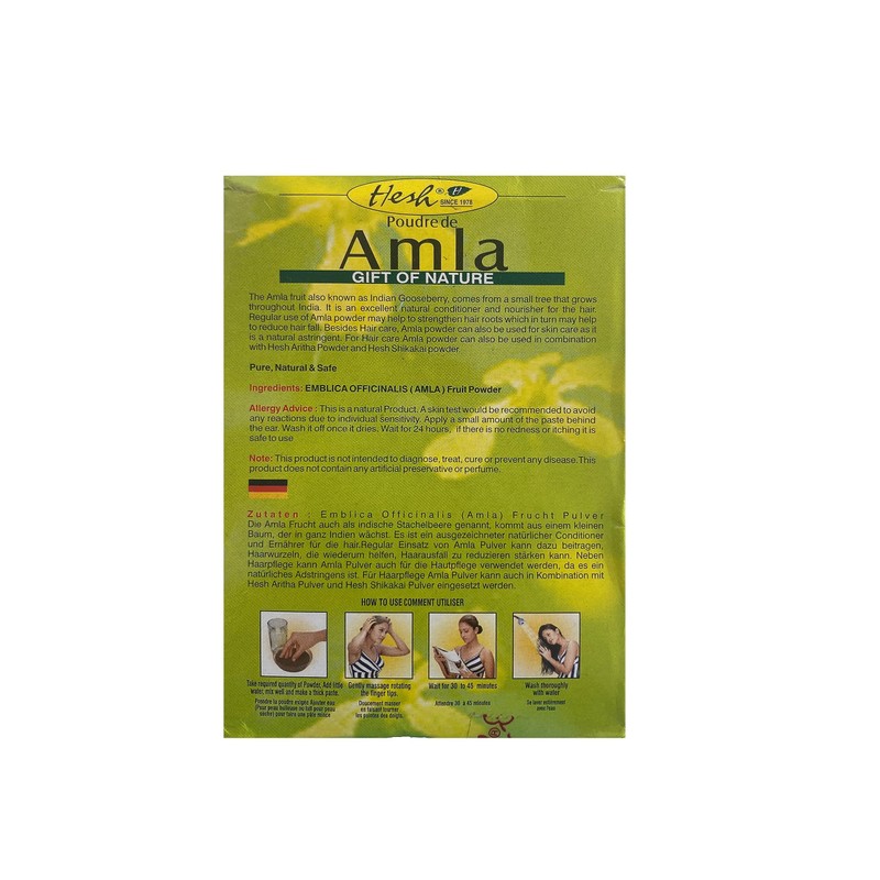 Hesh Pharma Amla Hair Powder 3.5oz., 100g (Pack of 2)