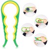 MIMIVIVA Jar Opener, Multifunctional Bottle Opener, Can Opener Set, Lid