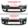 ECOTRIC Front Lower Bumper Grille Grill Compatible with 2014-2016 Lexus