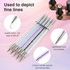 Nail Art Brushes 5PCS Nail Brush Set with Liner Brush