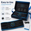 EMS Abdominal Muscle Stimulator Belt for Fitness Support – USB