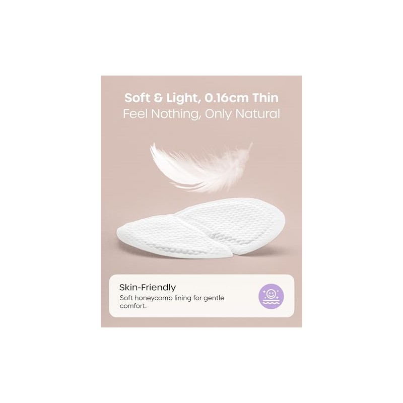 Nuliie - almohadillas para orejas desechables de lactancia superabsorbentes y