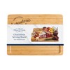 HIC Kitchen Charcuterie Cheese Board, Caramelized Bamboo, Rectangular, 11 x