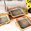 jinsongdafa 9" x 9"Square Casserole Dish, 1.8 Qt Ceramic Au
