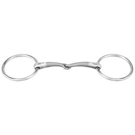 Sprenger SATINOX Water Snaffle 14 mm Single Broken Stainless Steel 135 mm Width