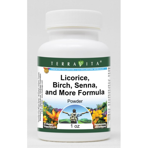 Terravita Licorice, Birch, Senna, and More Formula Powder (1 oz,