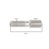 YINETTECH 4PCS M8x1.25 to M10x1.25 Reducing Screw 304 Stainless Steel
