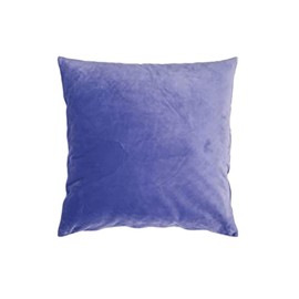 PAD - Cushion Cover - Smooth - Velvet - Polyester - Colour: Violet - 50 x 50 cm