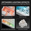 XVX M67 Tri-Mode Mechanical Keyboard With Spider Web IMD-Tech Keycaps,