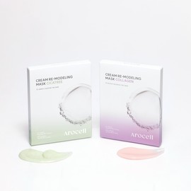 Arocel [Arocell] Large capacity cream modeling pack, 77g per serving (Choose 1 of 2 cica tea tree / collagen) / [아로셀] 대용량 크림 모델링팩 1회분 77g (시카 티트리 / 콜라겐 2종 택1)