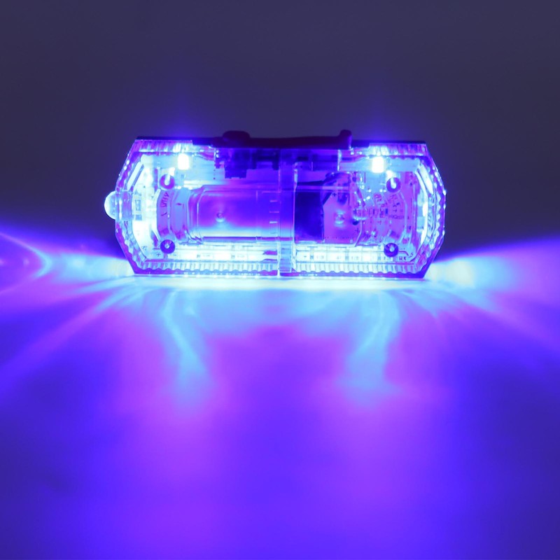 Shoulder Clip Light Rechargeable 500mAh LED High Brightness Auto On