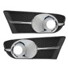 Pair of Fog Light Bezel Impact Resistant Strong Protection 25887505