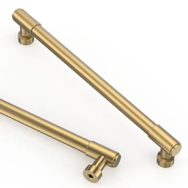 Asidrama 10 Pack 7.5 Inch(192mm) Champagne Bronze Kitchen Cabinet Handles, Cabinet Pulls Kitchen Cabinet Hardware for Cupboard Drawer Pulls