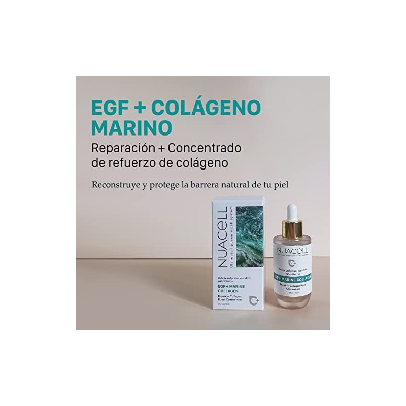 DM CELL NUA Cell EGF Colágeno Marino Sérum Potenciador con
