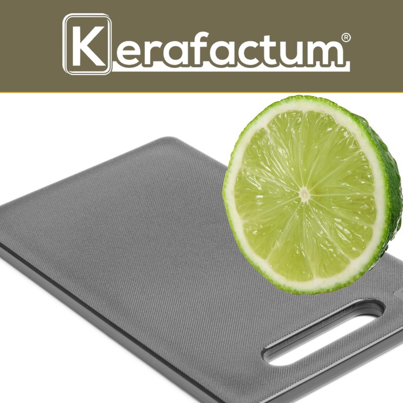 Kerafactum Chopping Board Cocktail Board with Handle Cutting Board Kitchen
