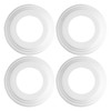 The Can Converter Off-White Paintable Plastic Goof Ring for Ceilings