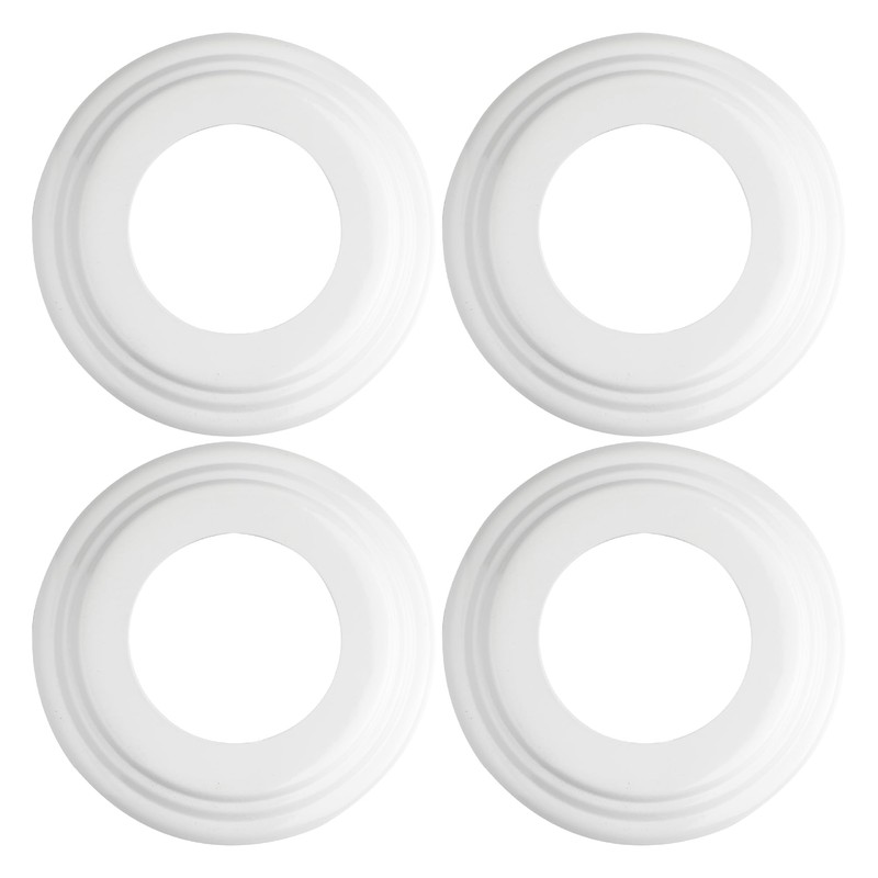The Can Converter Off-White Paintable Plastic Goof Ring for Ceilings
