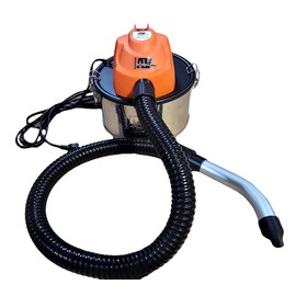 PelletheadAsh Vacuum Vault Pro Mini 110V: Dual HEPA Filters, 1-Gallon Capacity, for Pellet Stoves, Grills, Fireplaces & Pizza Ovens