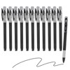 M&G Gel Pen Medium Point 0.5mm, 24 Pcs Smooth Black