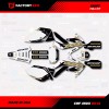 Factory EFX White & Gold Shift Racing Graphics kit fits