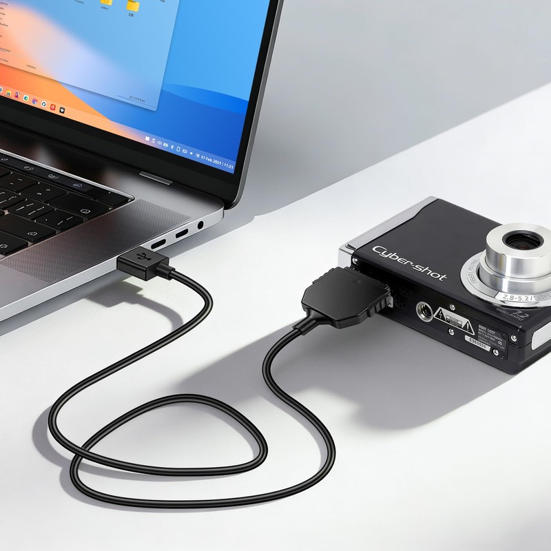 Camulti VMC-MD1 Cable - USB Data, Compatible with Sony Cyber-Shot