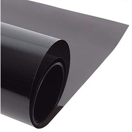 Heat Control 100% Anti UV Residential Vinyl Wrap Dark Tint Roll (60 inches x 180 inches Large roll)