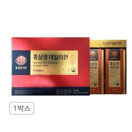 mobilization Dongwon Cheonjiin Red Ginseng Extract Daily One Domestic 6-Year-Old Ginsenoside / 동원 천지인 홍삼정 데일리원 국내산 6년 근 진세노이드
