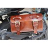 american blue Women Men Leather Saddle Bag Bicycle Accessories Bag