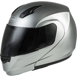 GMAX MD-04 Modular Helmet (Metallic Silver, 3X-Large)