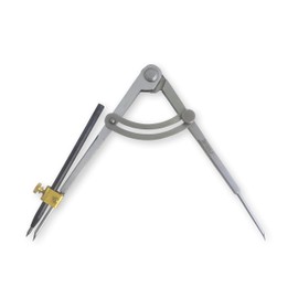 Taytools 776636 Deluxe 5 Piece Measuring Set/Kit with 8-inch Spring Dividers, Inside & Outside Calipers, Pocket Rule and Firm Joint Dividers/Compass with Carbide Scriber