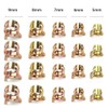 50PCS 5 Size Hose Clips Spring Hose Clamps Mini Fuel