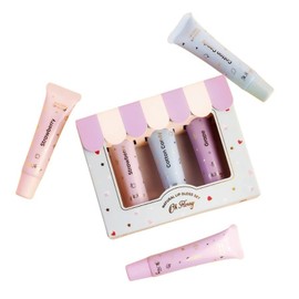 Oh Flossy FL030346 Natural Lip Gloss Set (3 Pieces)