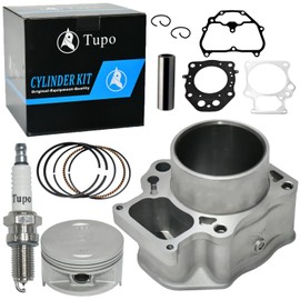 Tupo 86.5mm Cylinder Piston Ring Gasket Top End Rebuild Kit Compatible with Honda Rancher 420 TRX 420 Rancher420 TRX420 TRX420FE TRX420FM TRX420FPE TRX420FPM TRX420TE TRX420TM 4x4 2007-2018