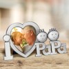 LASODY I LOVE PAPA PICTURE FRAME- PAPA GIFTS PAPA FRAME