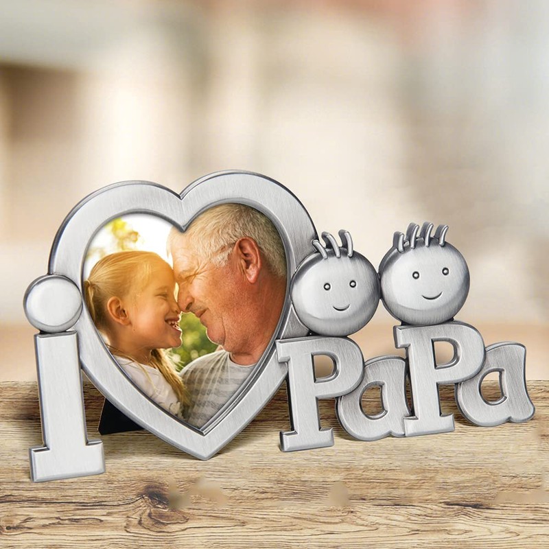LASODY I LOVE PAPA PICTURE FRAME- PAPA GIFTS PAPA FRAME