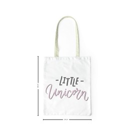 Le Jardin du Lin Bedruckte Einkaufstasche, Tasche, Faltbar, Stofftasche mit Zwei Langen Henkeln, Größe: 34x40 Cm