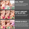 AIMEILI Nail Glue for Acrylic Tips Extra Strong Nail Bond
