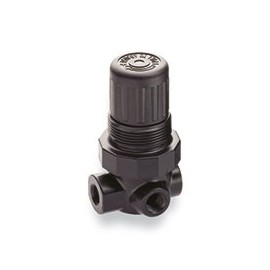 Norgren R07-100-RNKA Mini Regulator, 1/8" NPT Ports, Relieving, Without Gauge