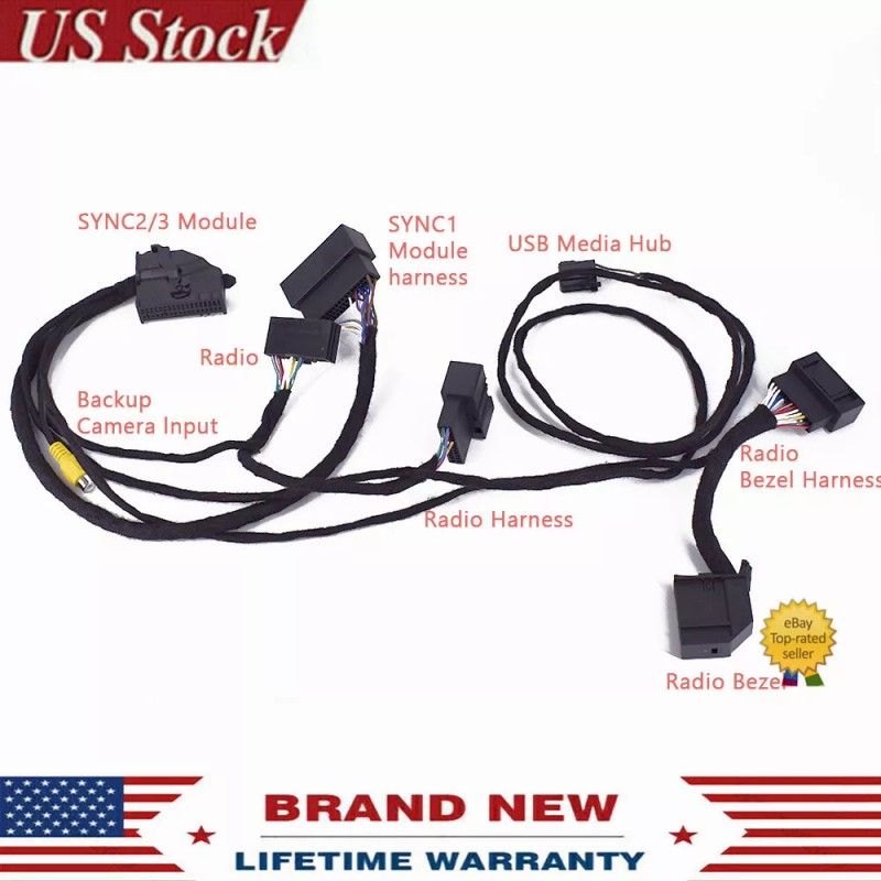 AUTO-NEW For Ford SYNC 1 /SYNC 2 to SYNC 3