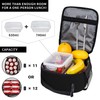 NKHFNBIO Don't Touch My Bag Funny Insulated Lunch Box with