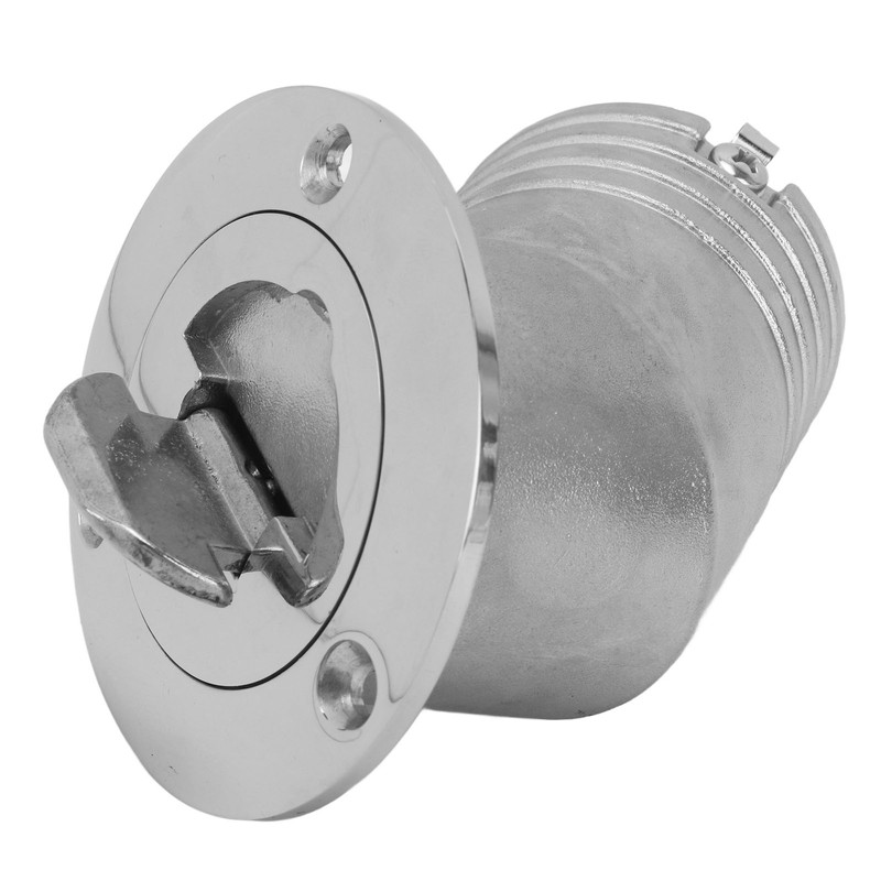 Angled Boat Deck Fill Cap 316 Stainless Steel Marine Deck